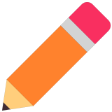 ✏️ Pencil, Emoji by Microsoft