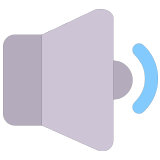 🔉 Speaker Medium Volume, Emoji by Microsoft