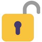 🔓 Unlocked, Emoji by Microsoft