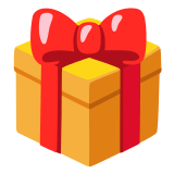 🎁 Wrapped Gift, Emoji by Google