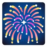🎆 Fireworks, Emoji by Google