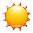 ☀️ Sun, Emoji by Samsung