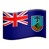 🇲🇸 Flag: Montserrat, Emoji by Apple