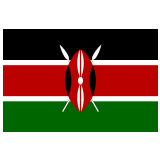 🇰🇪 Flag: Kenya, Emoji by Google