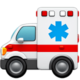 🚑 Ambulance, Emoji by Apple