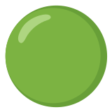 🟢 Disque Vert Emoji par Google