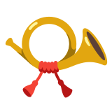 📯 Postal Horn, Emoji by Google