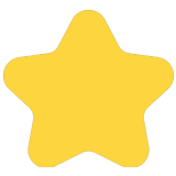 ⭐ Star, Emoji by Microsoft