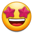 🤩 Star-Struck, Emoji by Samsung