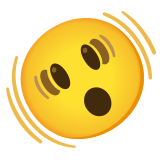 🫨 Shaking Face, Emoji by Google