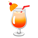 🍹 Tropical Drink, Emoji by Google