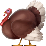 🦃 Turkey, Emoji by Apple