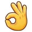 👌 Ok Hand, Emoji by Samsung
