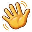 👋 Waving Hand, Emoji by Samsung