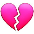 💔 Broken Heart, Emoji by Samsung