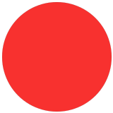 🔴 Red Circle, Emoji by Microsoft