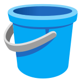 🪣 Bucket, Emoji by Google
