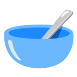🥣 Bowl with Spoon, Emoji by Google