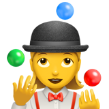 🤹‍♀️ Woman Juggling, Emoji by Apple