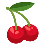🍒 Cherries, Emoji by Google