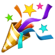 🎉 Party Popper, Emoji by Samsung
