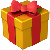 🎁 Wrapped Gift, Emoji by Apple