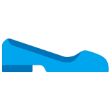 🥿 Flat Shoe, Emoji by Microsoft