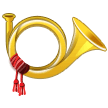 📯 Postal Horn, Emoji by Samsung