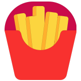 🍟 French Fries, Emoji by Microsoft