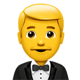🤵‍♂️ Man in Tuxedo, Emoji by Apple