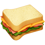 🥪 Sandwich, Emoji by Apple