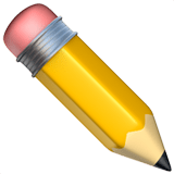 ✏️ Pencil, Emoji by Apple