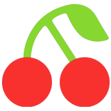 🍒 Cherries, Emoji by Microsoft