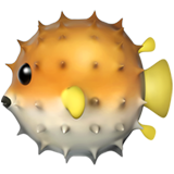 🐡 Blowfish, Emoji by Apple