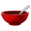 🥣 Bowl with Spoon, Emoji by Samsung