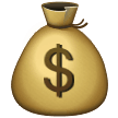💰 Money Bag, Emoji by Samsung