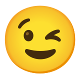 😉 Winking Face, Emoji by Google