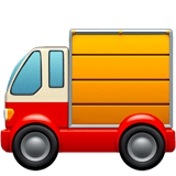 🚚 Delivery Truck, Emoji by Apple