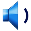 🔉 Speaker Medium Volume, Emoji by Samsung