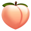🍑 Peach, Emoji by Samsung