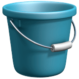 🪣 Bucket, Emoji by Apple