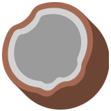 🥥 Coconut, Emoji by Microsoft