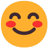 😊 Smiling Face with Smiling Eyes, Emoji by Microsoft