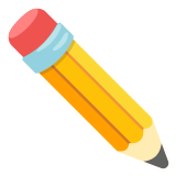 ✏️ Pencil, Emoji by Google