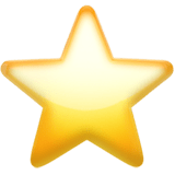 ⭐ Star, Emoji by Apple