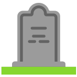 🪦 Headstone, Emoji by Microsoft