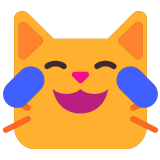😹 Cat with Tears of Joy, Emoji by Microsoft