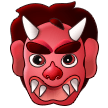 👹 Ogre, Emoji by Samsung