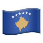 🇽🇰 Drapeau : Kosovo Emoji par Microsoft