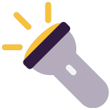 🔦 Torche Emoji par Microsoft